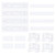 Integrated Fridge Freezer Door 100mm Sliding Bracket Fixing Kit (4 Pack) 
