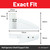 Left & Right Fridge Door Bottle Shelf Brackets for Liebherr (7438548/7438550)