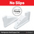 Left & Right Fridge Door Bottle Shelf Brackets for Liebherr (7438548/7438550)