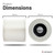 Wet & Dry Cartridge Filter for Karcher WD,2 WD3 & MV Series (Pack of 2, 64145520/6.414-552.0)