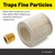 Wet & Dry Cartridge Filter for Karcher WD,2 WD3 & MV Series (Pack of 4, 64145520/6.414-552.0)