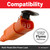 Compatible Flymo Lawnmower 20m Power Cable Lead 510372590 Garden Tools