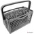 Dishwasher Deluxe 2 in 1 Detachable Cutlery Basket Universal 844746