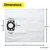 Wet And Dry Vacuum SMS Bags (5 Pack) for Karcher MV4-MV6 WD4-WD6 2.863-006.0