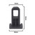 Genuine Vestel Produced Russell Hobbs RH8CTD701 8KG Condenser Sensor Type Tumble Dryer Door Hook (42161609)