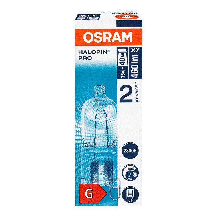 Genuine OSRAM G9 12V 2 Pin Bulb Lamp