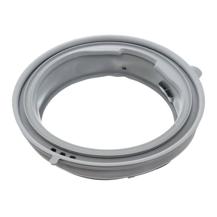 Genuine 00772663 Longer Spout Type Door Boot Gasket Seal & 2 x Retaining Ring Clamp Bands For Siemens, Bosch