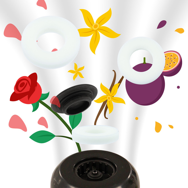 Scented Vacuum Air Freshener Pods Compatible For Henry Quick – Combo Pack of 30 (Vanilla, Rose, Passion Fruit)