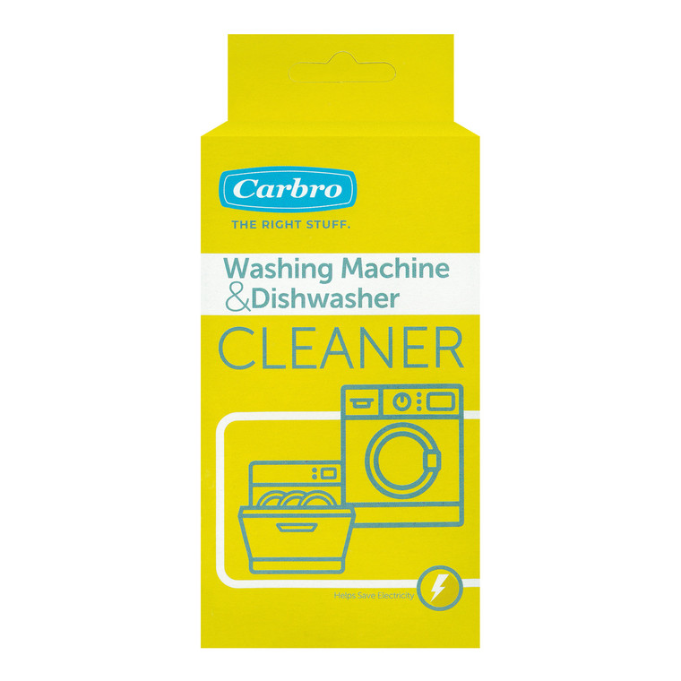 Carbro Washing Machine & Dishwasher Cleaner Powder – Deep Clean & Descaler 140g