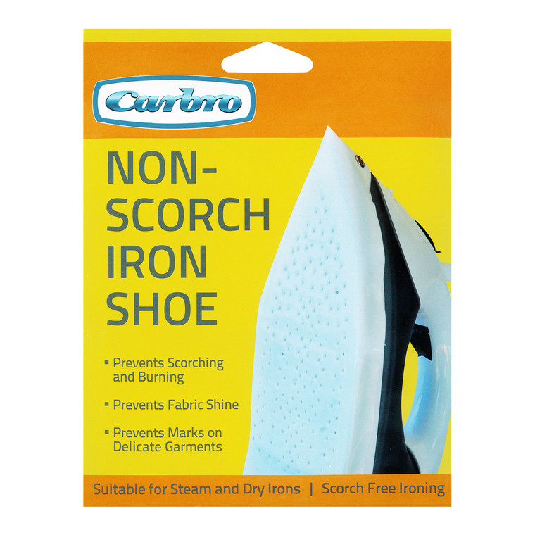 Carbro Non-Scorch Iron Shoe Heat Shield for Steam & Dry Irons Fabric Protector