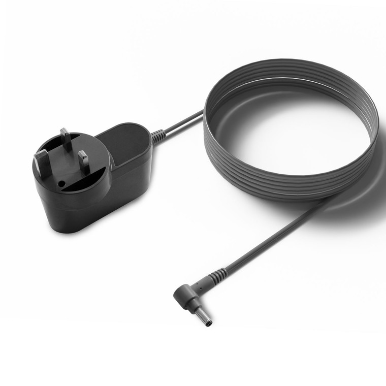 Compatible for Dyson 3-Pin UK Mains Plug Vacuum Cleaner Steel Grey Battery Charger - 969350-01