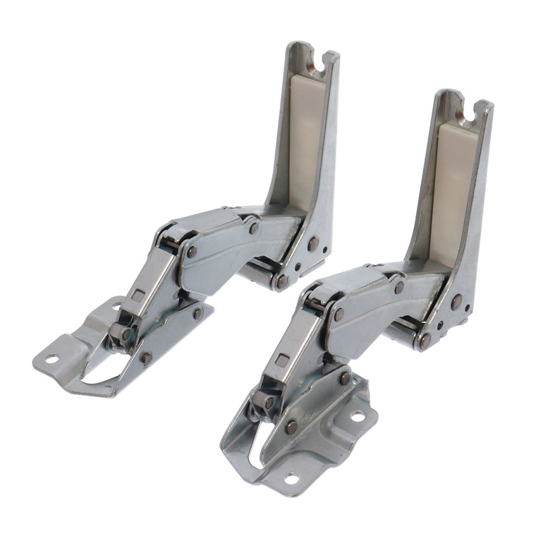 Lower & Upper Fridge Door Hinge Set Fits Beko & Electrolux