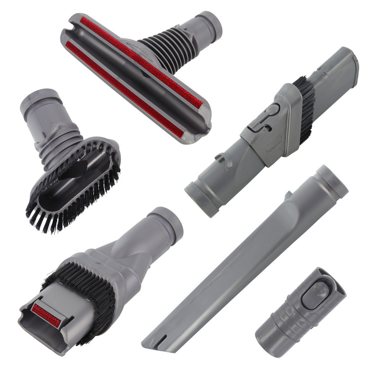 Accessory Tool Kit Set for Dyson V6, Animal Series Cordless Handheld Vacuum Cleaner (6pc)