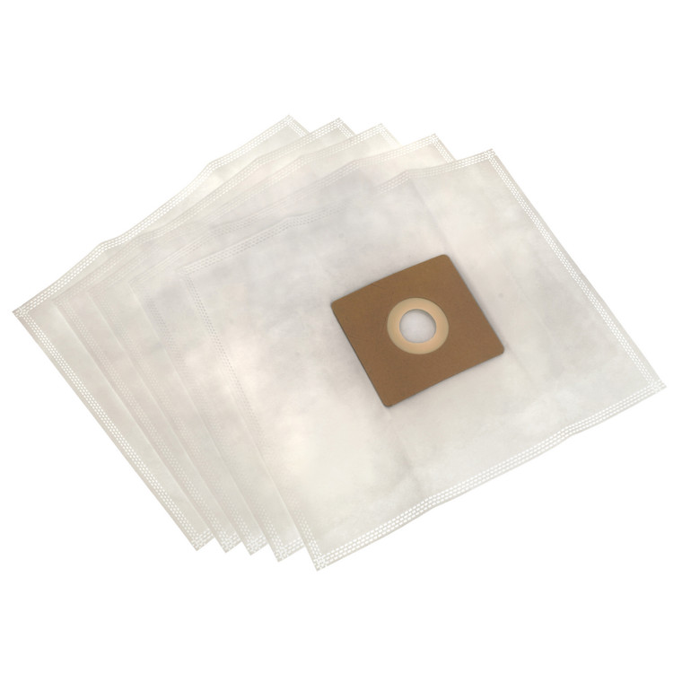 HEPA Microfibre Dust Bags for Bissell 12R8E, Bush DD2491 Vacuum Cleaner (Pack of 5, 9001969626)