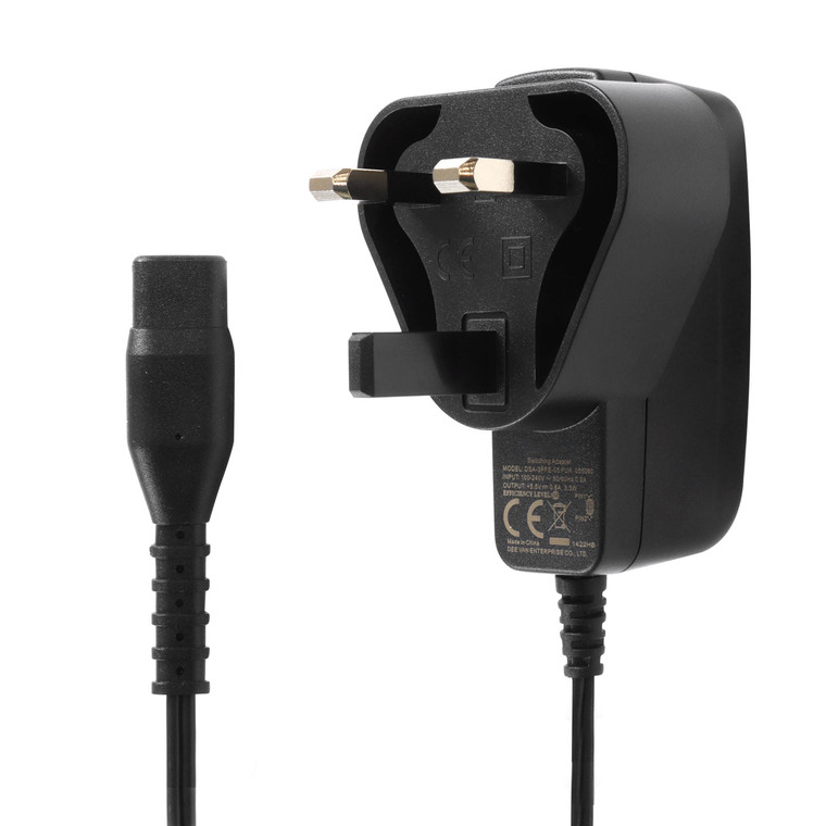 3-Pin UK Mains Plug Window Vacuum Cleaner Battery Charger for Karcher WV1, WV2, WV5, WV50, WV55, WV60, WV6, WV70 Window Vac Series