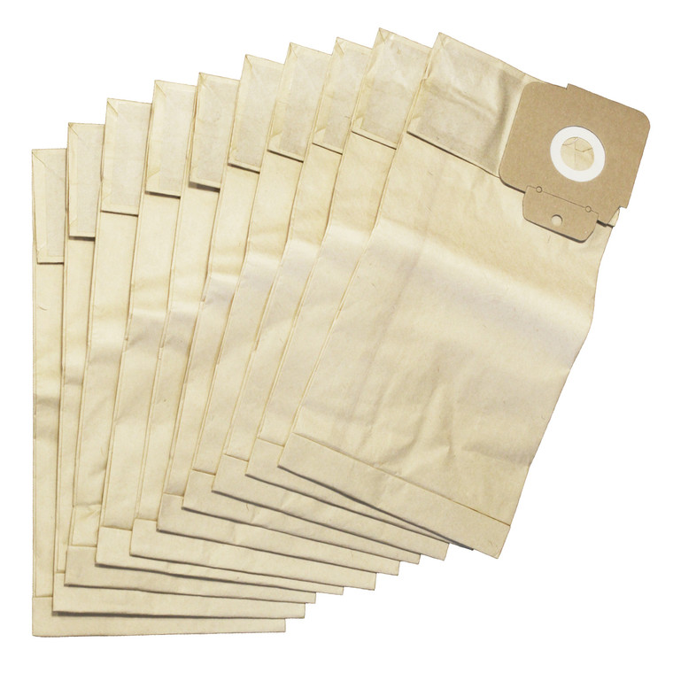 Paper Dust Bags (Pack of 10) for Kärcher CV30/1 CV38/1 CV38/2 9.533-091.0