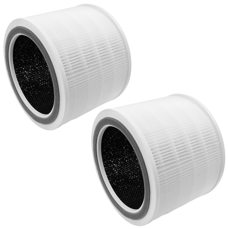 HEPA Carbon Filter Replacement Set for Levoit Core 200S Purifiers (2 Pack)