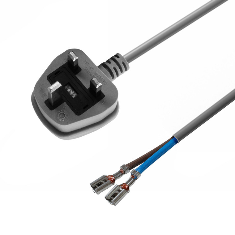 Mains Power Cable 13A Plug 10 m 2-Core 0.75 mm² Compatible for Dyson DC07 DC04 904184-68