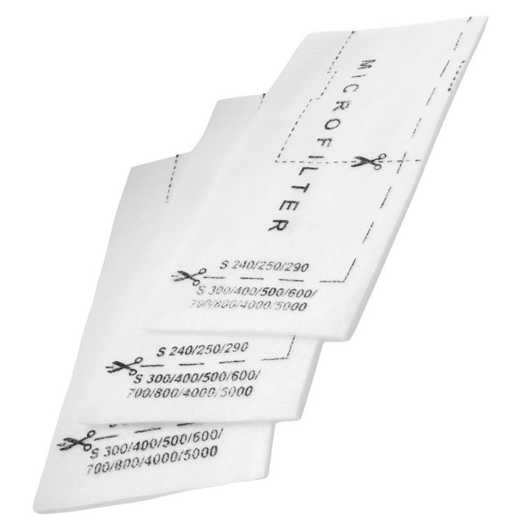 'SF-SAC20 Type' Clean Air Microfilter Replacement for Miele S2, S3, S4 (Pack of 3, 3944711)