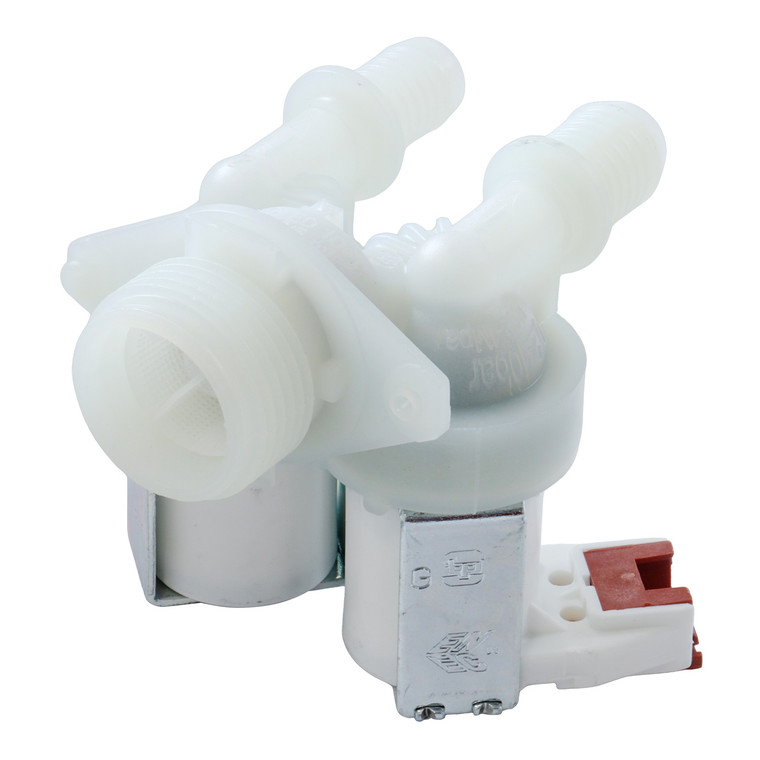 Genuine Zanussi ZWF; AEG L6FB Series Washing Machine 2-Way Twin Cold Fill Water Solenoid Inlet Valve (8074876221)
