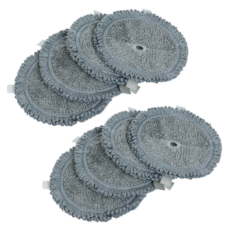 Genuine Microfibre Mop Pads for Bosch Unlimited 7 Pro Hygienic Aqua (8 Pack, 17008155)