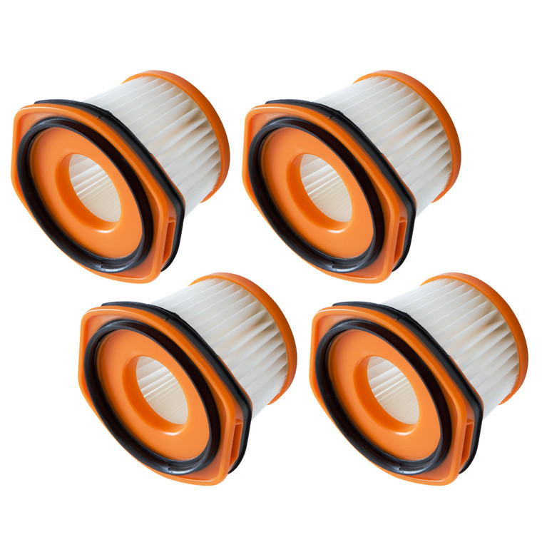 Vacuum Cleaner Filter Kit for Shark WV361UK, WV362UKT (Pack of 4, XFTRWV360EUUK)