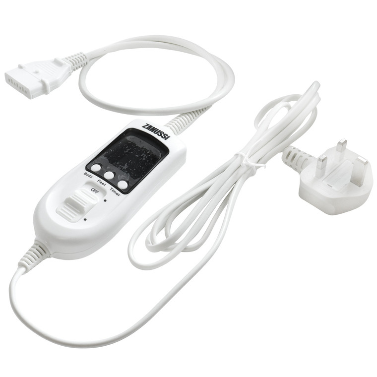 Genuine Zanussi Electric Blanket Controller with Cable and Plug ZESB7001, ZESB7002, ZESB7003 (G3300086)