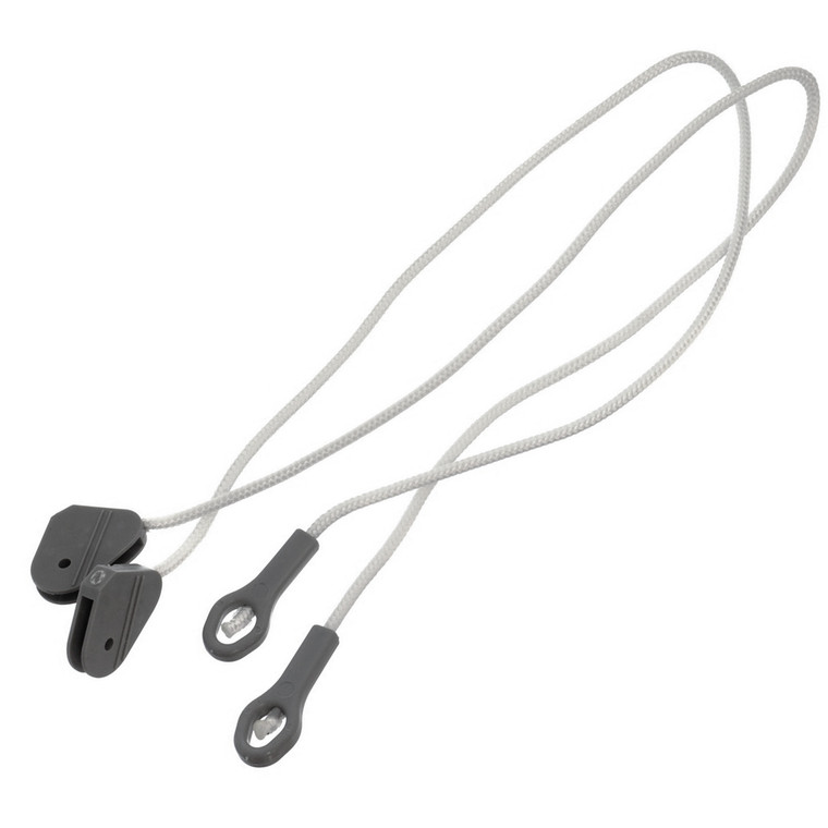Dishwasher Door Hinge Brake Ropes for Beko - Grey Ended Type (Pack of 2, 1881050100)