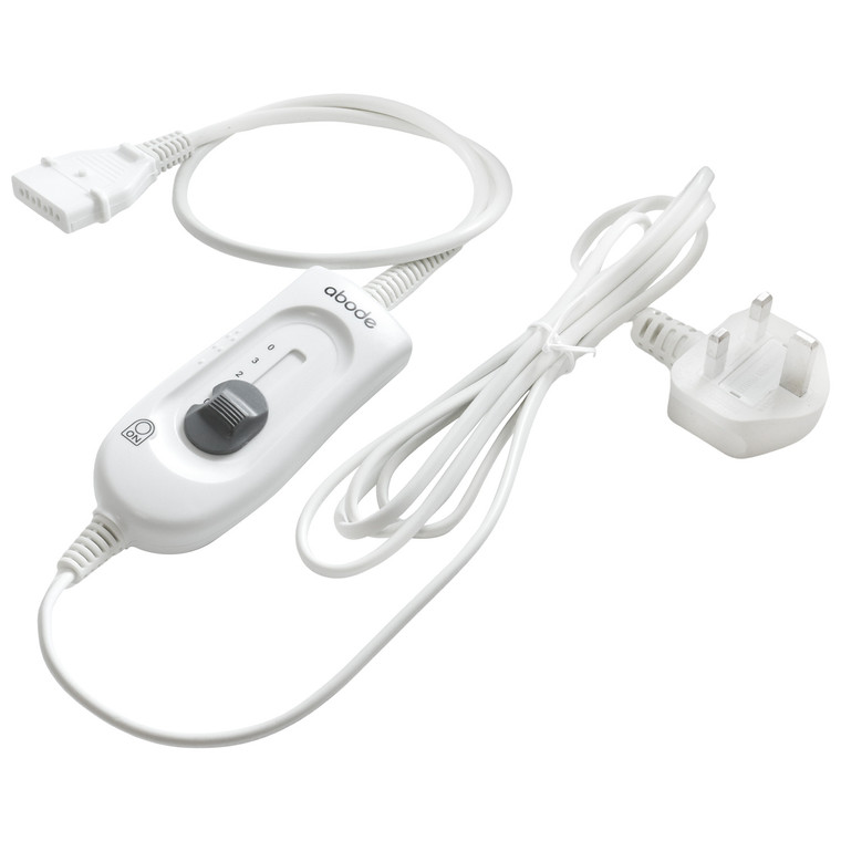 Genuine Abode AESB1001, AEDB2002 Type Electric Blanket Controller with Cable and Plug (G3300084)
