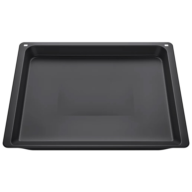 Genuine Bosch 'HEZ632070' Type Universal Fitting Extra Deep Enamelled Oven Tray Pan (455mm x 375mm x 38mm)