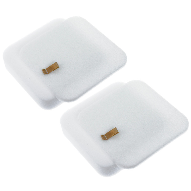 Reliapart Foam Filter Kit for Shark Anti Hair Wrap Plus Upright Pet with Lift-Away NZ780UKT Vacuum Cleaners - Pack of 2