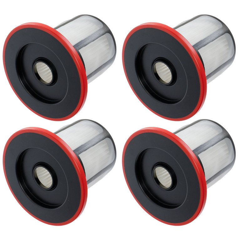 Vacuum Cleaner Filter for Bosch Unlimited Series 6 (Pack of 4, 12033215)