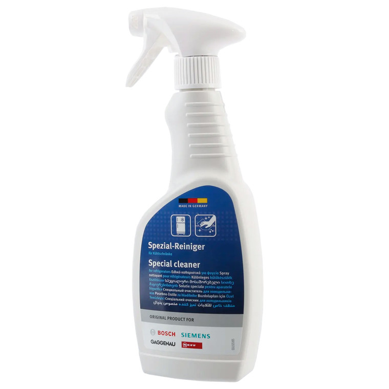 Genuine Fridge Cleaner Spray for Bosch, Siemens, Neff (500ml, 00312476)