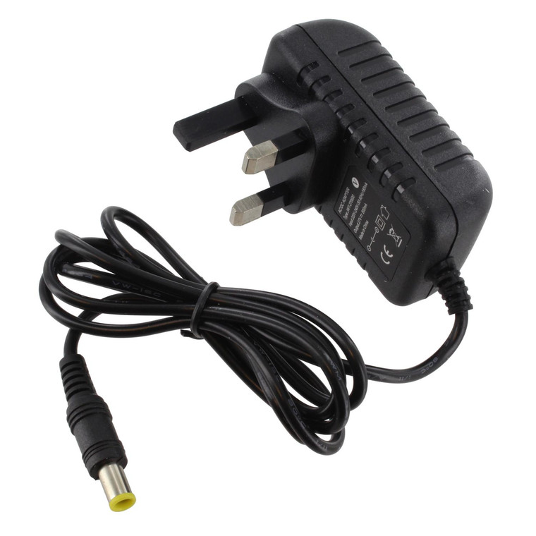 3-Pin UK Mains Plug Battery Charger for Gtech 'CH01 Type' DM001, AR02, Airram, K9 Series (K13S270050B)