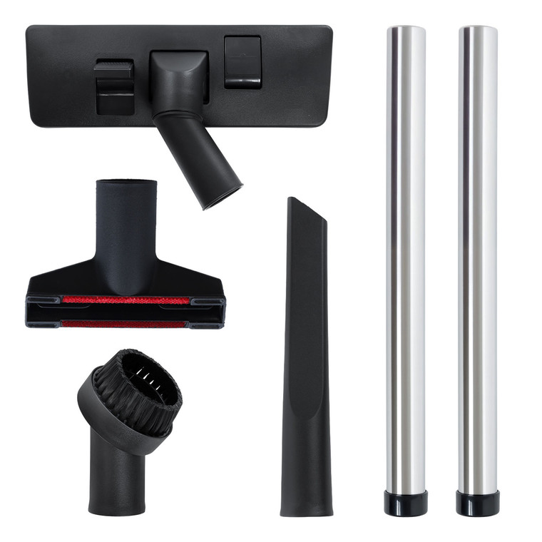 Universal Vacuum Cleaner Floor Nozzle & Tool Kit with Extension Rod Tubes (35mm)