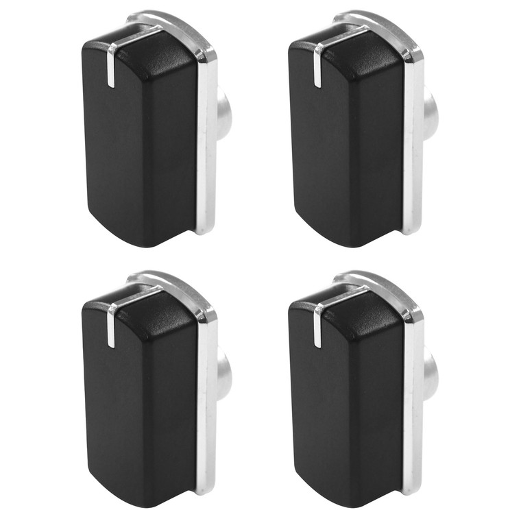 Cooker Hob Control Knobs (4 Pack) Compatible for Belling FSE60D FSE60i FSE 60 Stoves 083240904