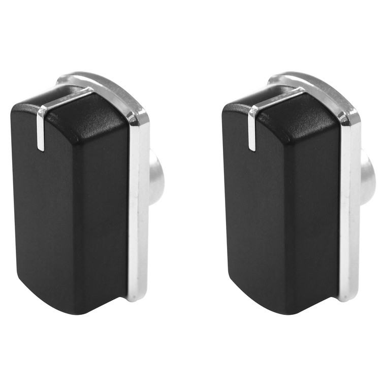 Cooker Hob Control Knobs (2 Pack) Compatible for Belling FSE60D FSE60i FSE 60 Stoves 083240904