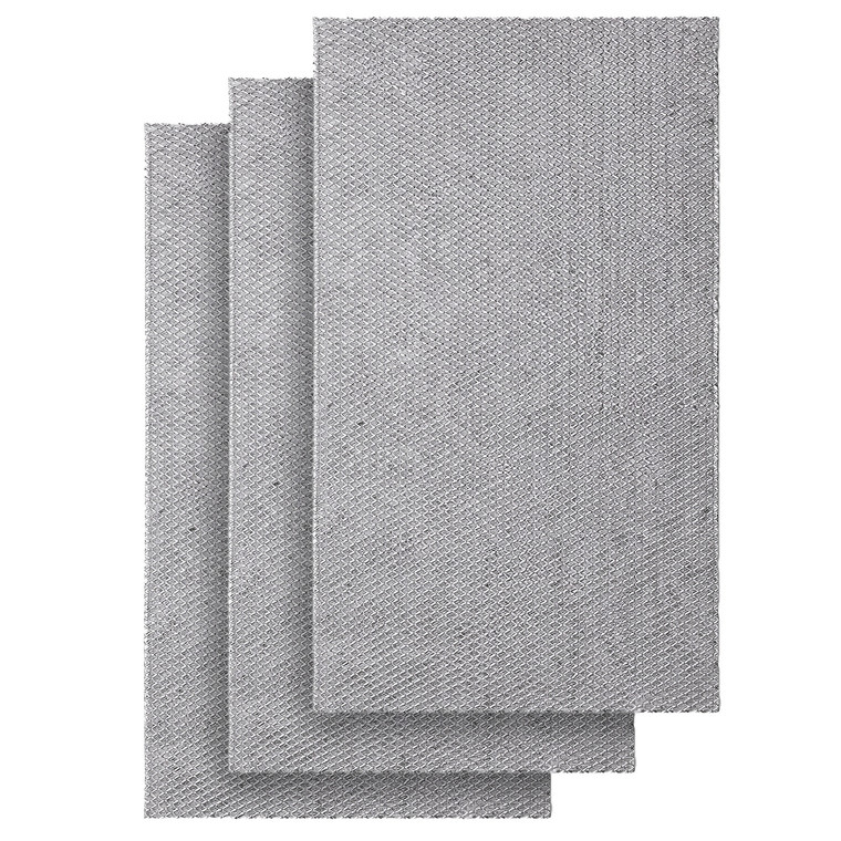 Universal Cut-to-Size Aluminium Cooker Hood Filter (47cm x 90cm, Pack of 3)