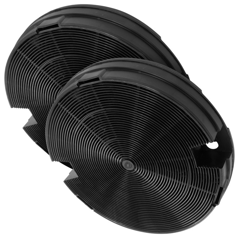 Carbon Charcoal Cooker Hood Filters (2 Pack) for Hotpoint Indesit Type 29 195mm