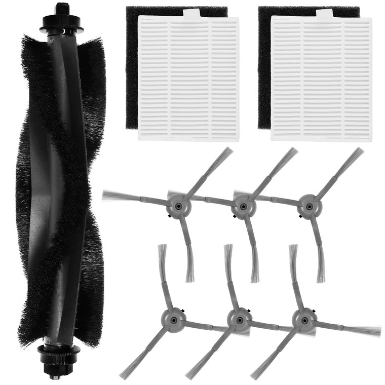 Replacement Parts Kit for eufy G50, L50 & L60 (6 x Brushes, 2 x Filters & 1 x Brush Bar)