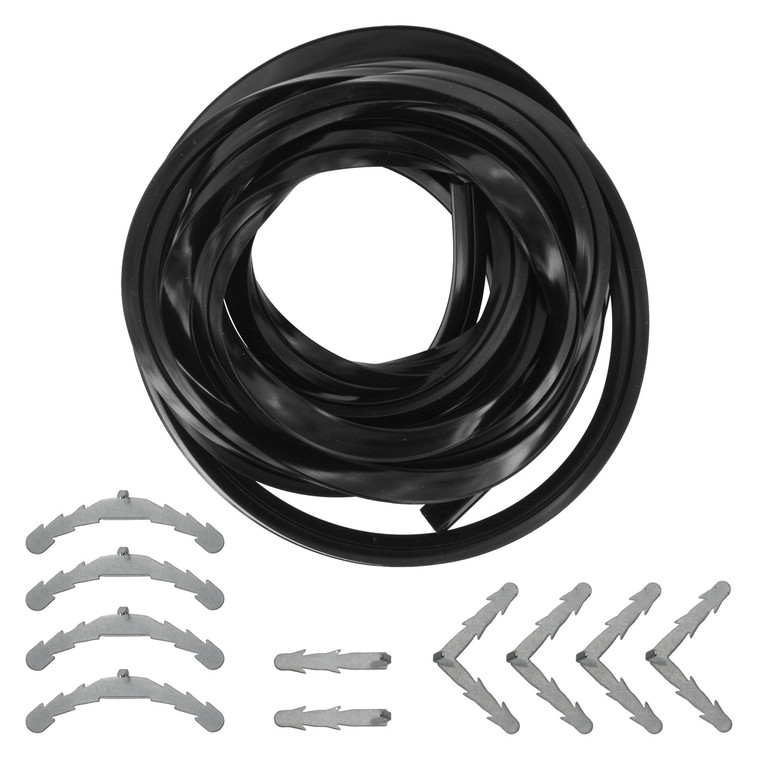 Universal 3-in-1 Silicone Oven Door Gasket Seal Kit Compatible for Multiple Brands