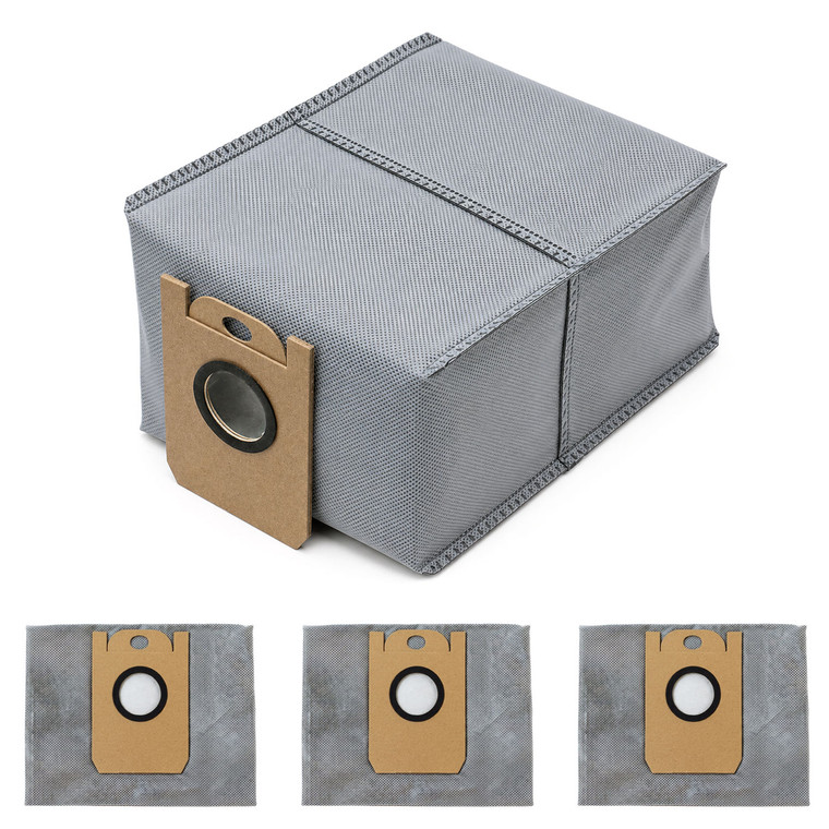 Dust Bags for SwitchBot K10+ Pro Robot Vacuum Base Station (Pack of 4)