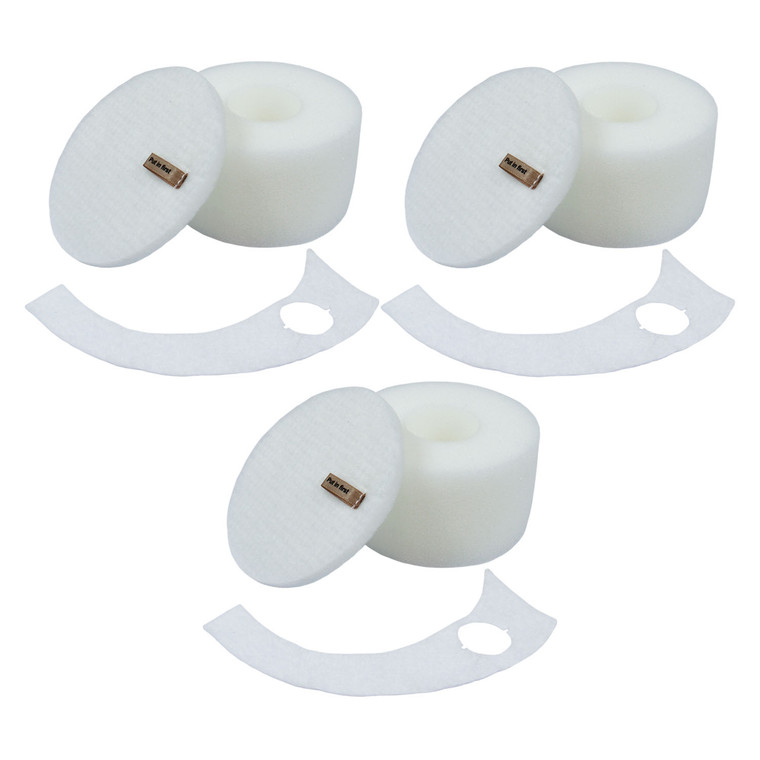 Compatible Shark VX110UK EveryMess 3-in-1 Stain (3 Pack) Wet & Dry Filter Kit