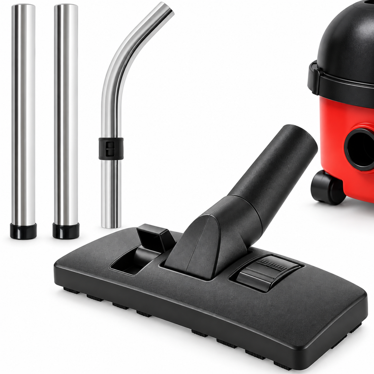 Compatible for Numatic Henry 32mm Dual Pedal Floor Tool & Extension Tube Kit