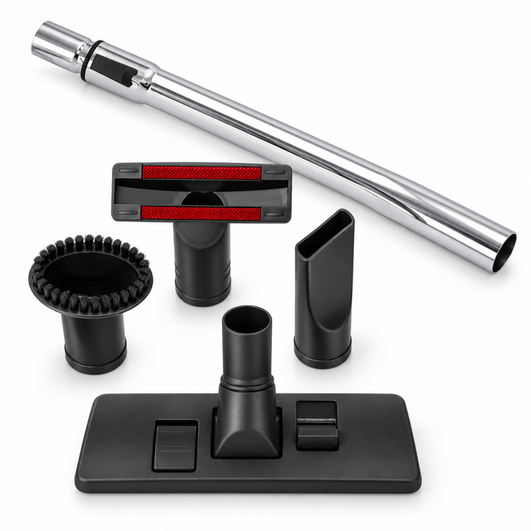 Universal 35mm Vacuum Tool Kit Telescopic Tube Floor Stair Crevice Dusting Brush