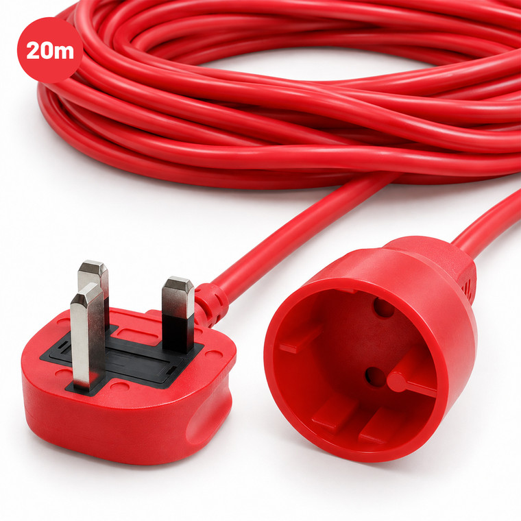 Compatible for Qualcast Bosch 20m Mains Cable GT2518 MEH1633 AdvancedRotak 650