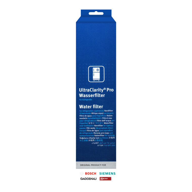 Genuine Bosch Ultra Clarity Pro Type Replacement Refrigerator Water Filter
