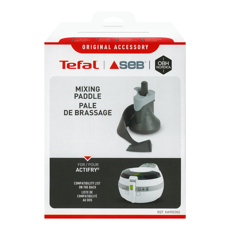 Genuine Tefal Actifry AL8000, Gourmand FZ7000, FZ707, FZ7002, GH8000, GH806 Series Mixing Paddle Blade & Seal