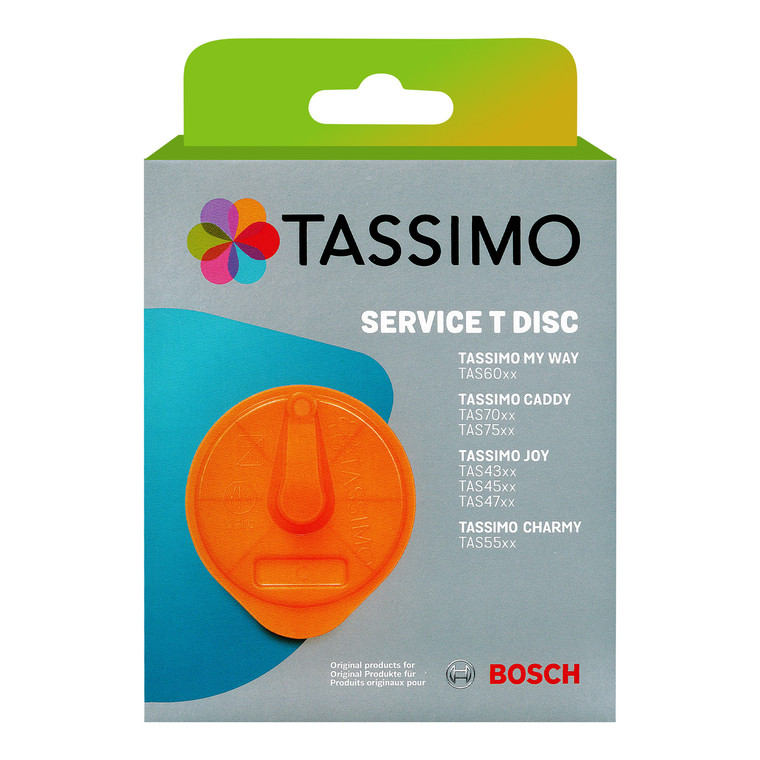 Genuine BSH Tassimo My Way TAS60, Caddy TAS70 TAS75, Joy TAS43 TAS45 TAS47, Charmy TAS55 Series Service T Disc