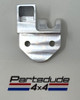 Convertible top latch plate, RH CNC billet aluminum